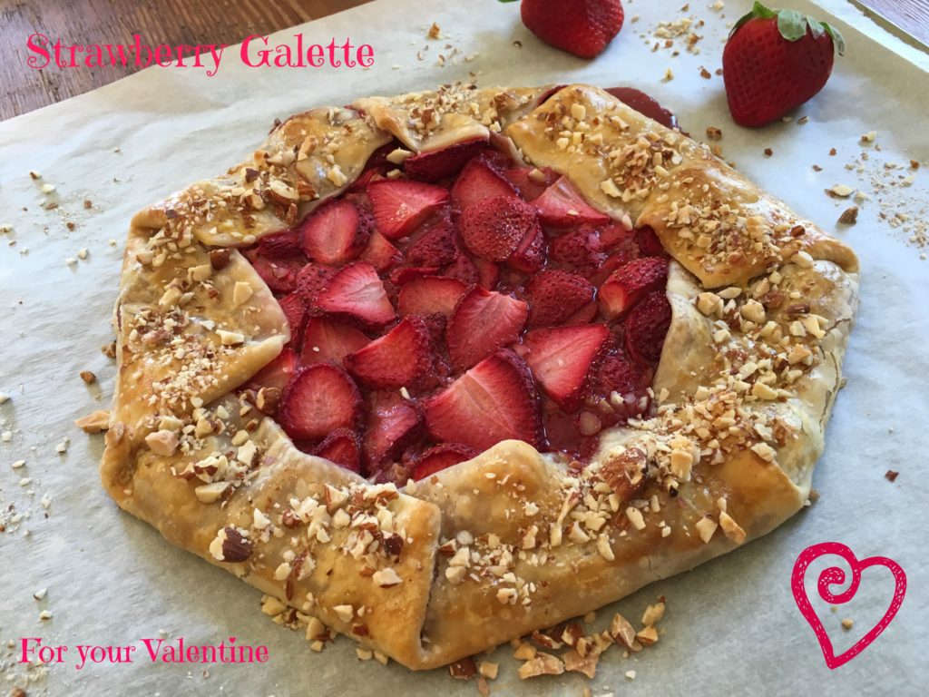 Strawberry Galette