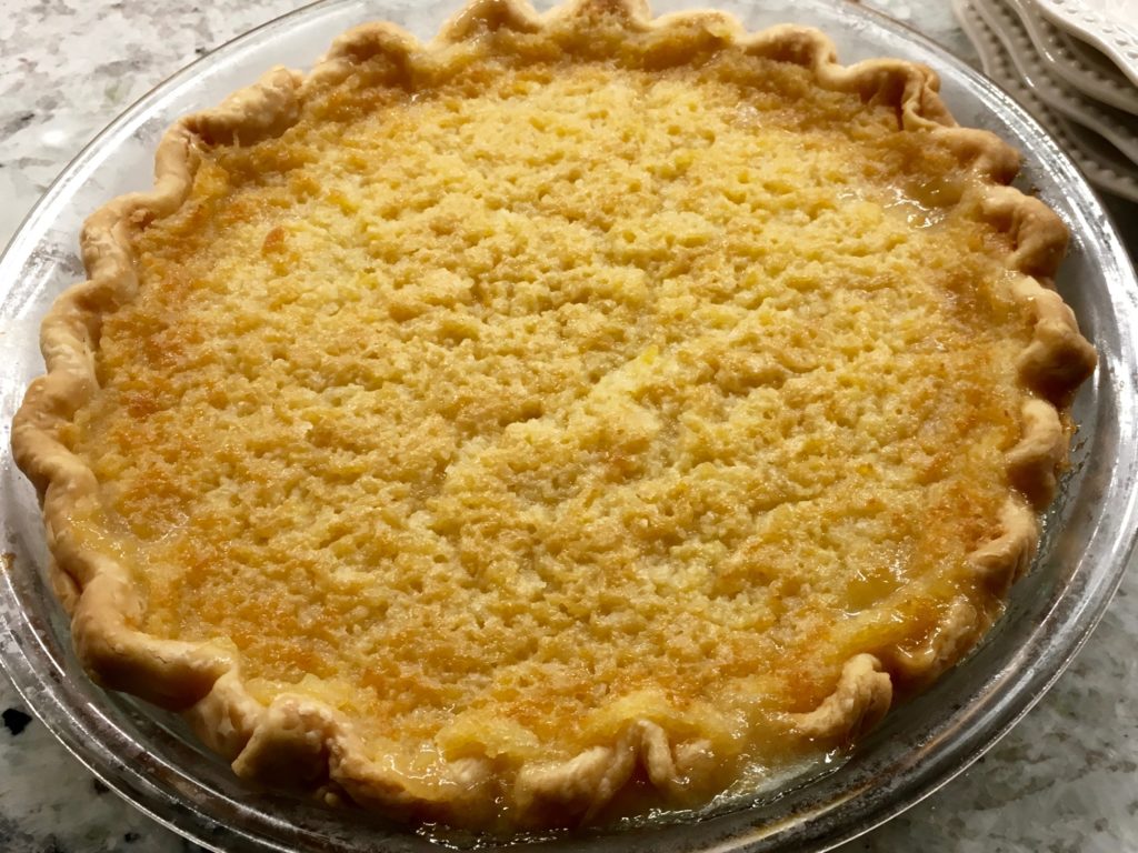 Old fashioned buttermilk pie