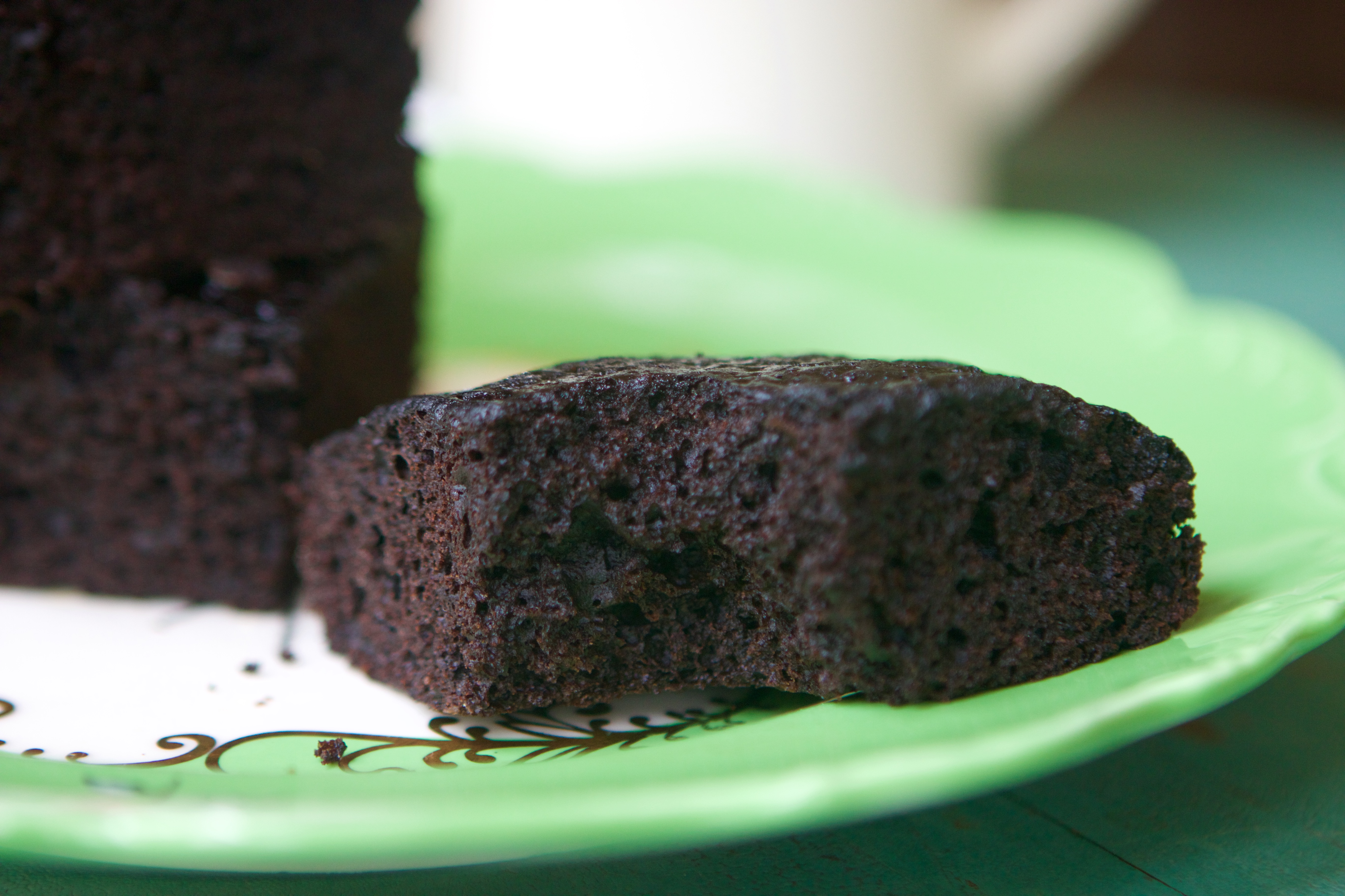 Black Onyx Zucchini Cake