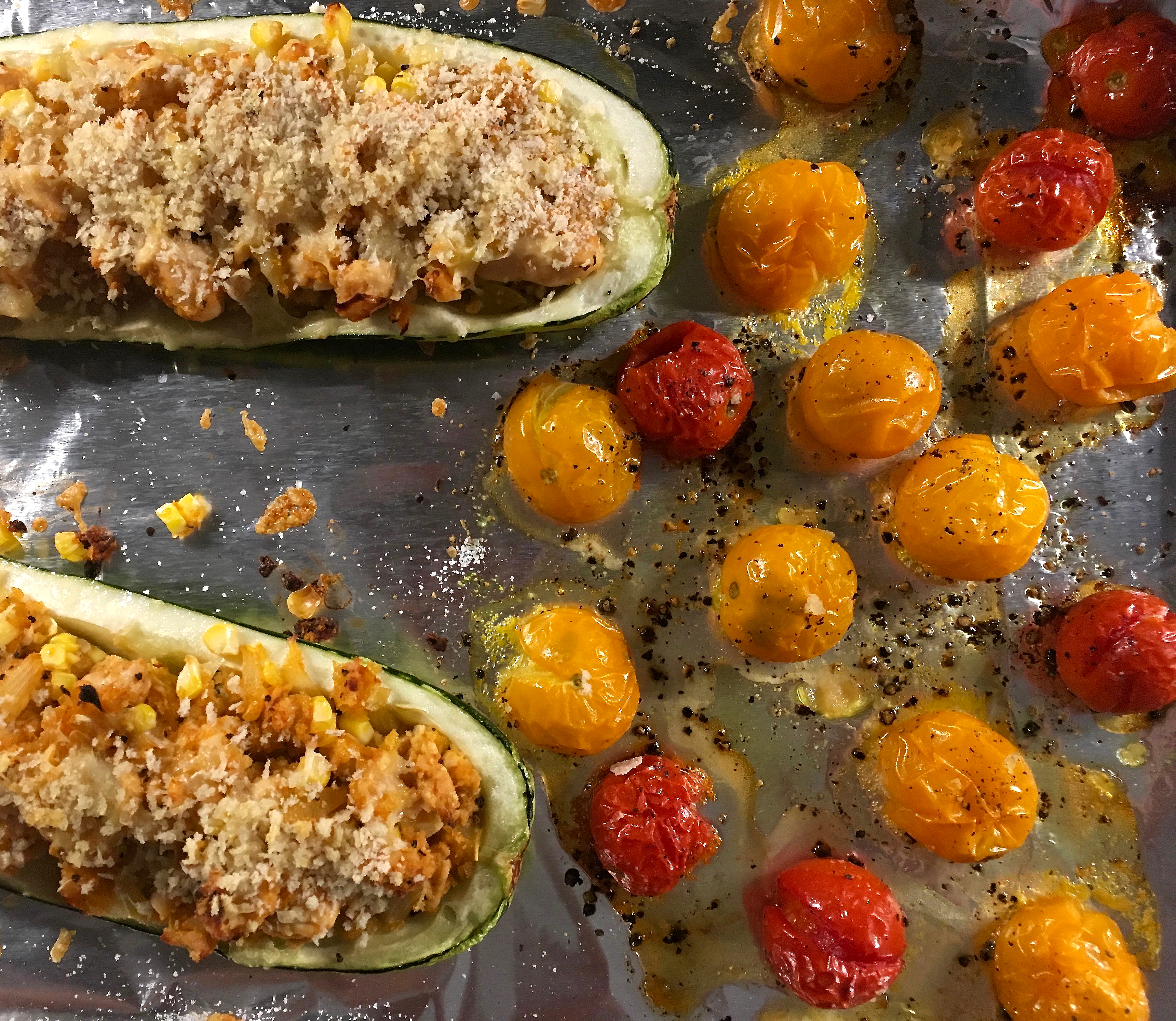 Stuffed Zucchini