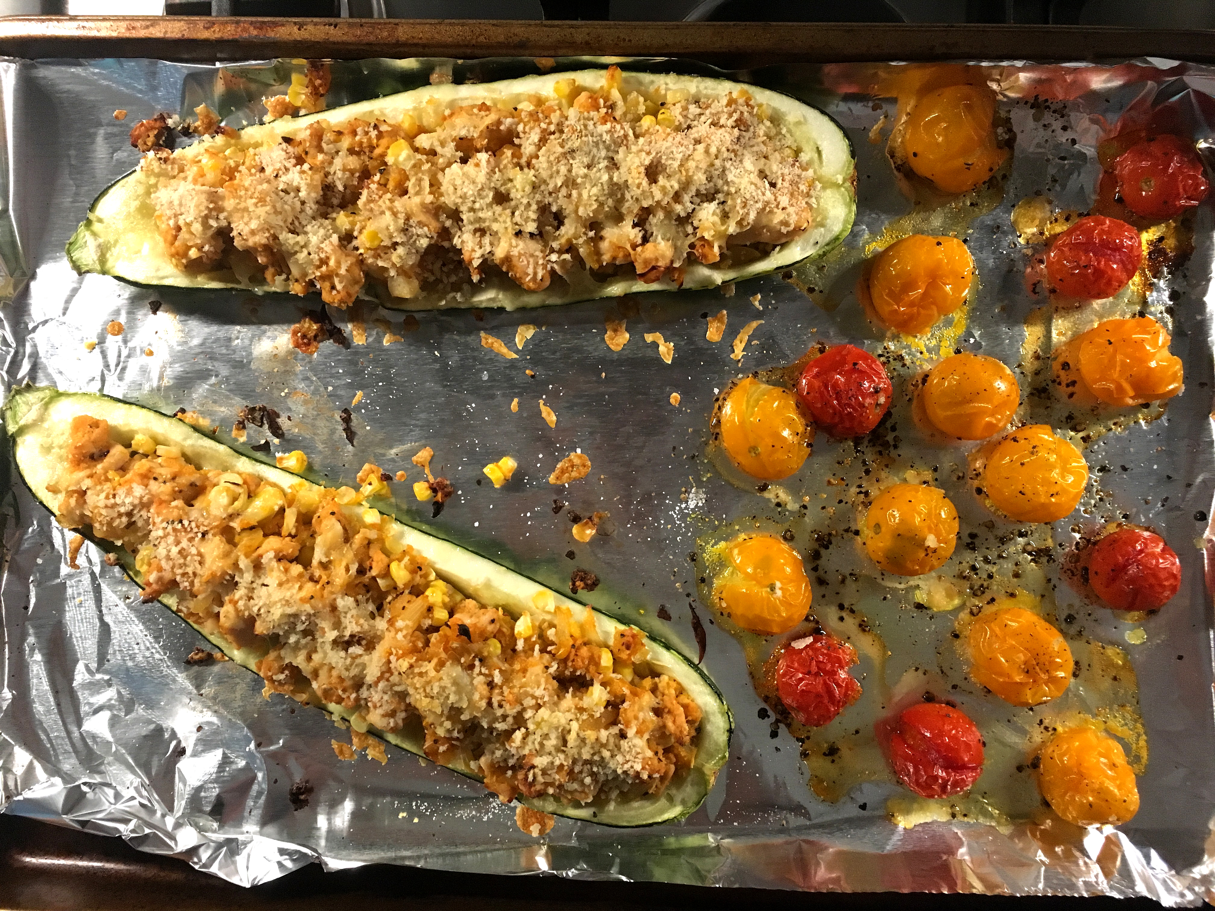 Stuffed Zucchini