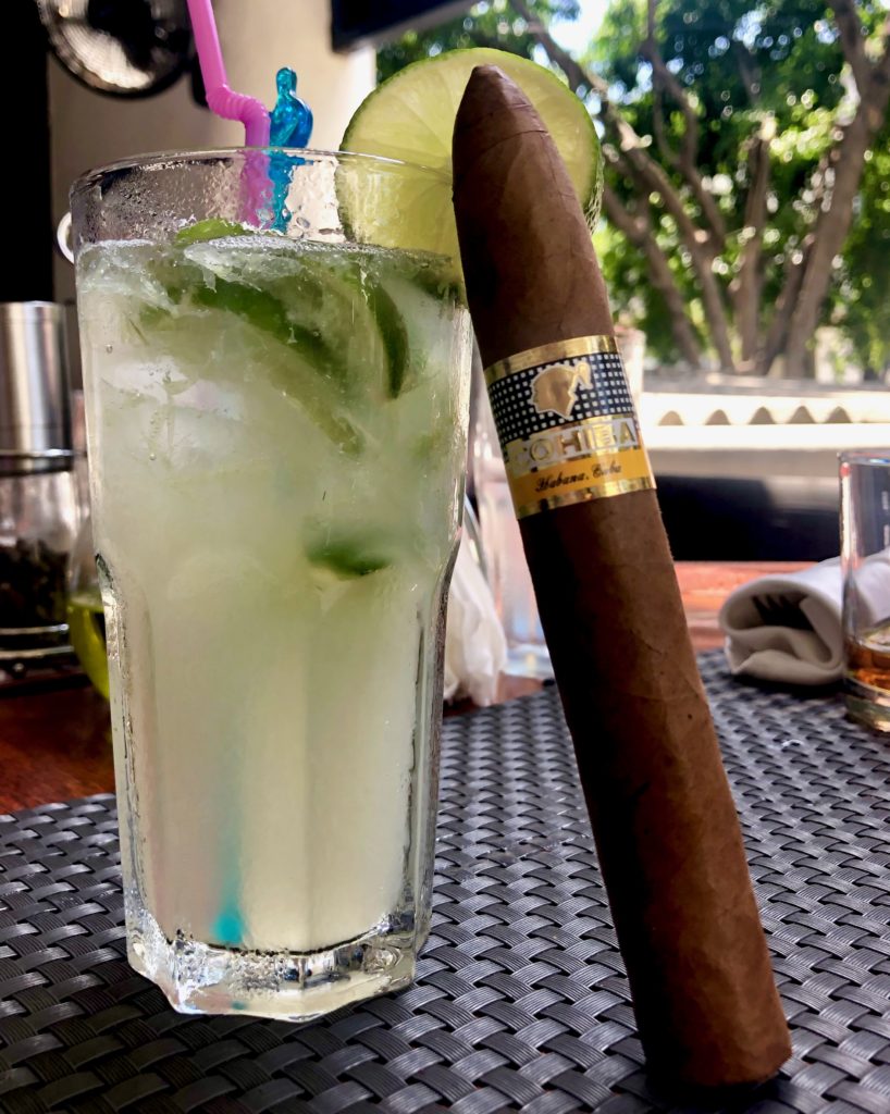 Havana rum and cigars